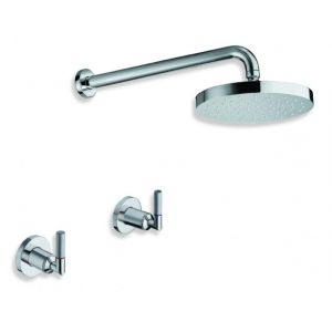 CRISTINA RUBINETTERIE Picche Elite Pl117 Zestaw prysznicowy