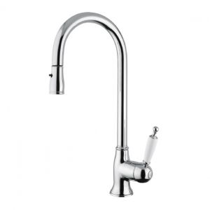 BUGNATESE Kitchen 6395 Bateria kuchenna z wyciąganą wylewką retro vintage