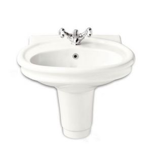 GENTRY HOME Hillingdon 1500_1508 Umywalka z półpostumentem retro