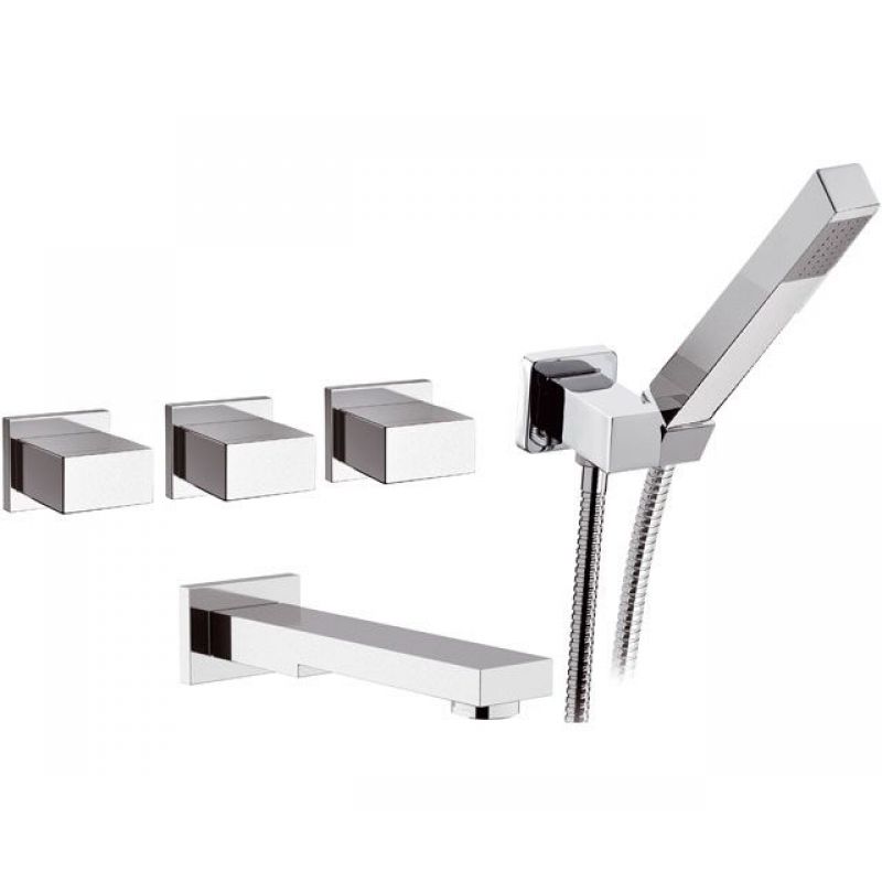 DANIEL RUBINETTERIE Twin W4440 Bateria wannowa