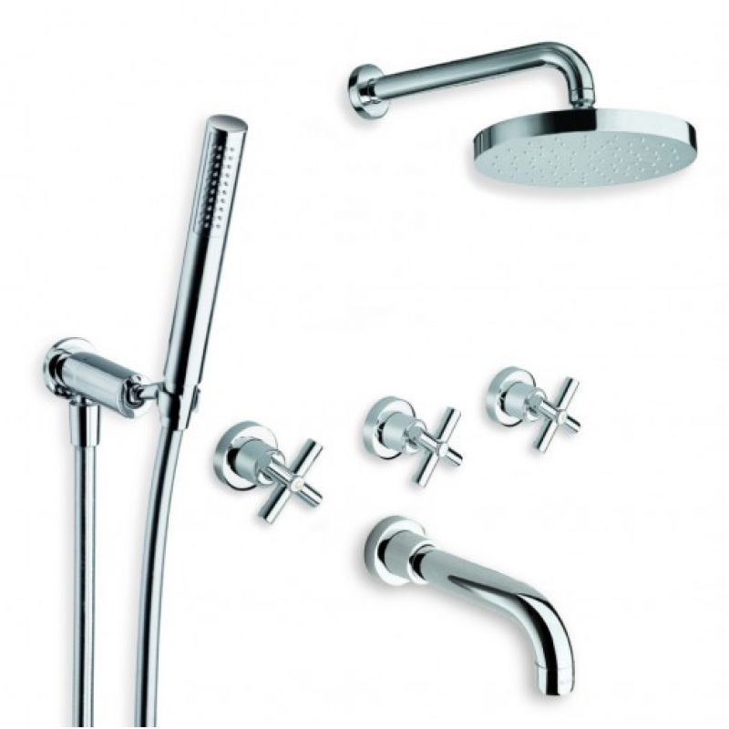 CRISTINA RUBINETTERIE Exclusive Ev113 Bateria wannowa