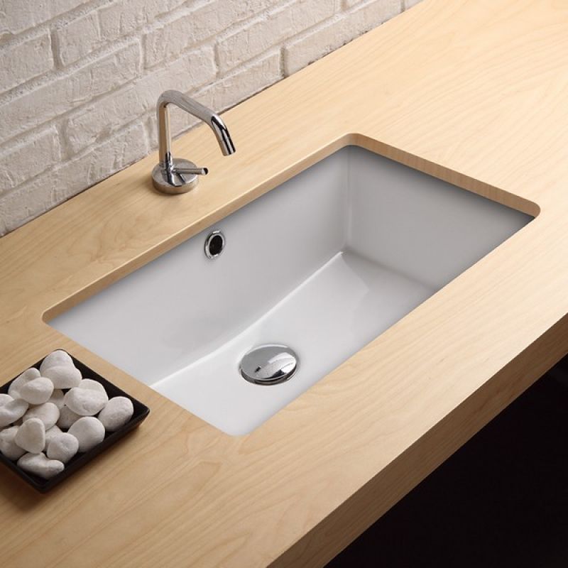 SM CERAMICHE City 54x35 cm Umywalka podblatowa