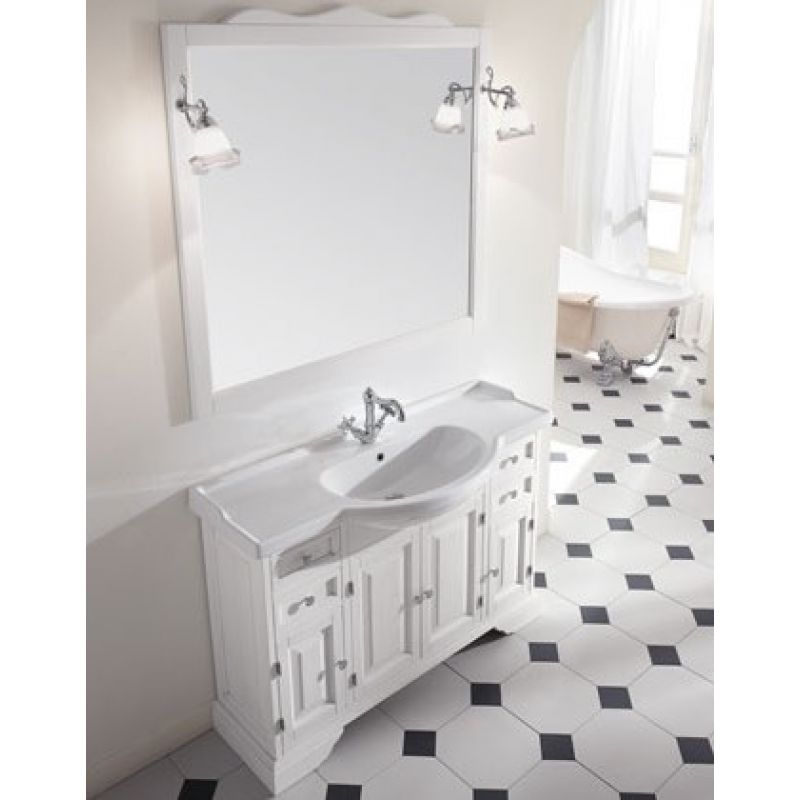 EBAN Lucrezia 120 Comp.z6 Szafka, umywalka, lustro, lampa