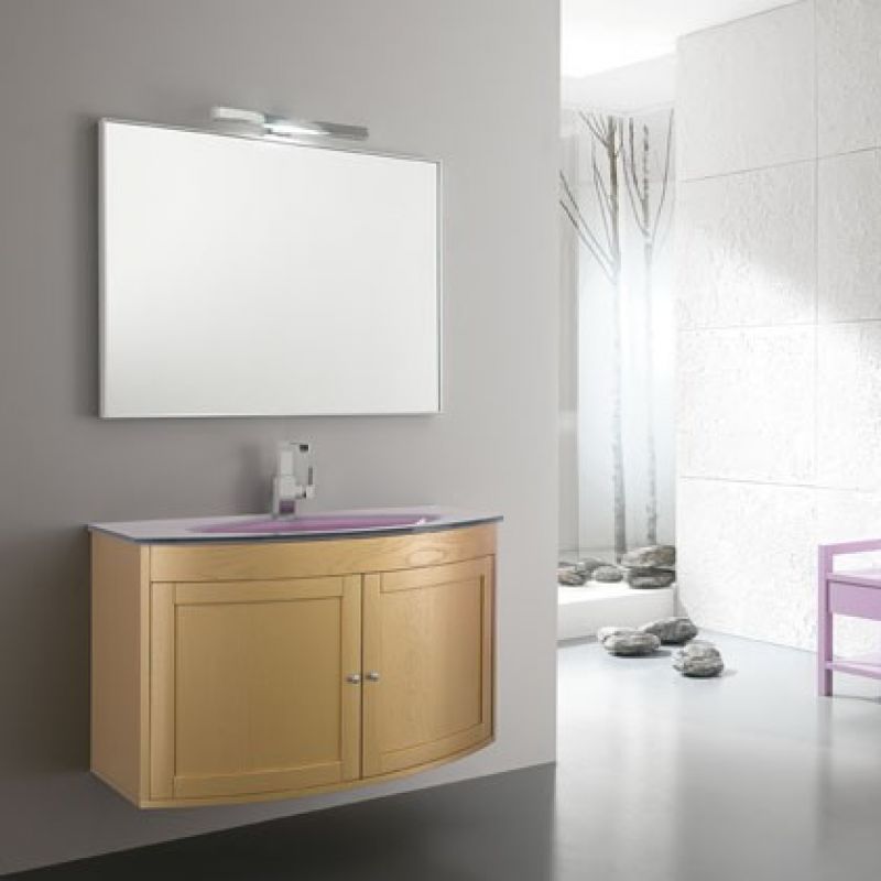 EBAN Gilda 90 Comp.x25 Szafka, umywalka, lustro, lampa