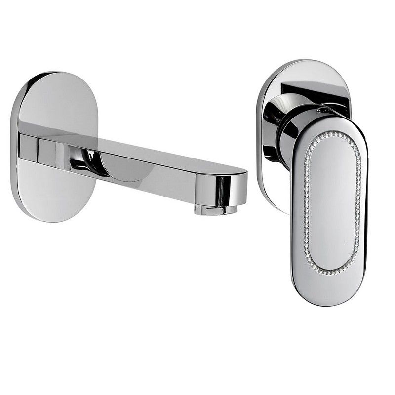 MAIER Chik Diamond 69302 Bateria umywalkowa Swarovski podtynkowa