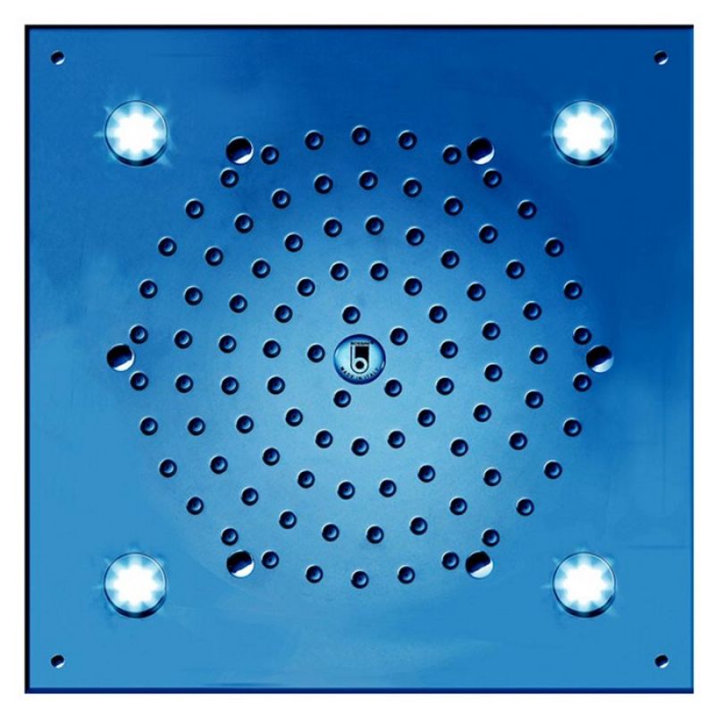 BOSSINI I01723 Deszczownica 260x260 mm RGB LED chromoterapia
