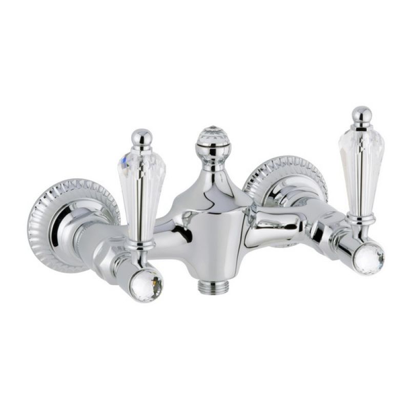 EMMEVI One 98002LCSW Bateria prysznicowa Swarovski natynkowa