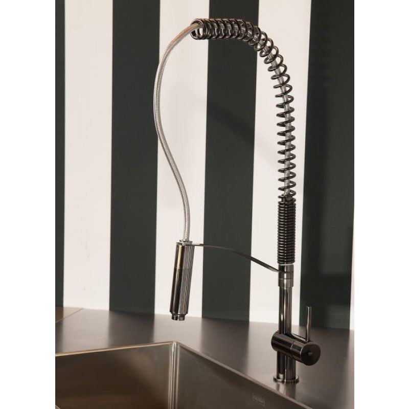 MGS VelaLD Nowoczesna bateria kuchenna onyx