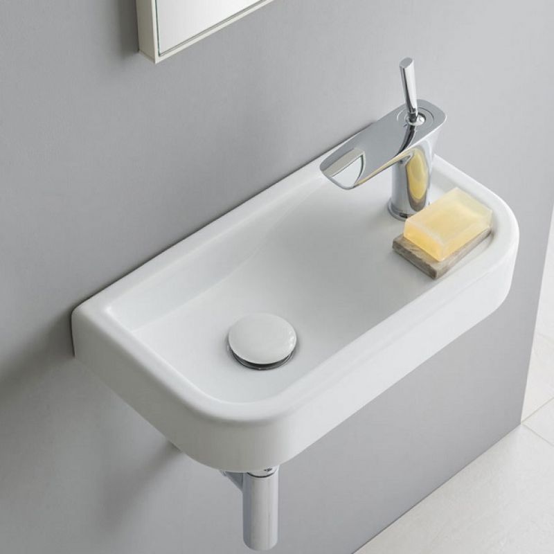 CERAMICA CIELO Opera OPLA45 Umywalka wisząca lub nablatowa
