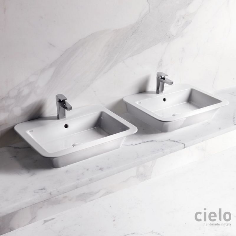 CERAMICA CIELO Opera OPLA64R Umywalka wisząca lub nablatowa
