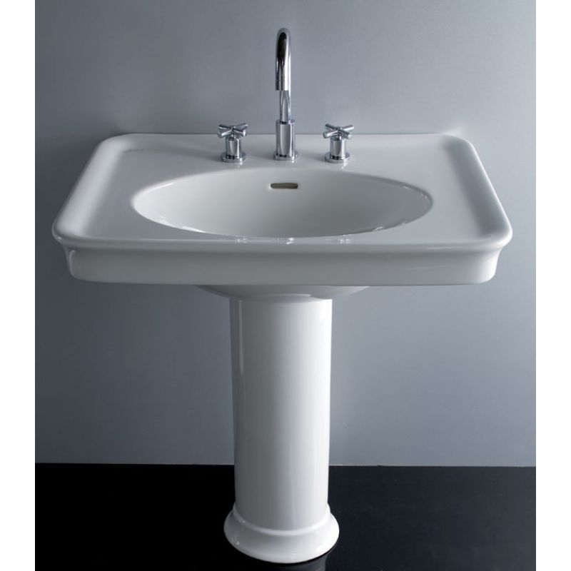 HATRIA Dolcevita Y0EJ Umywalka na postumencie retro 75 cm