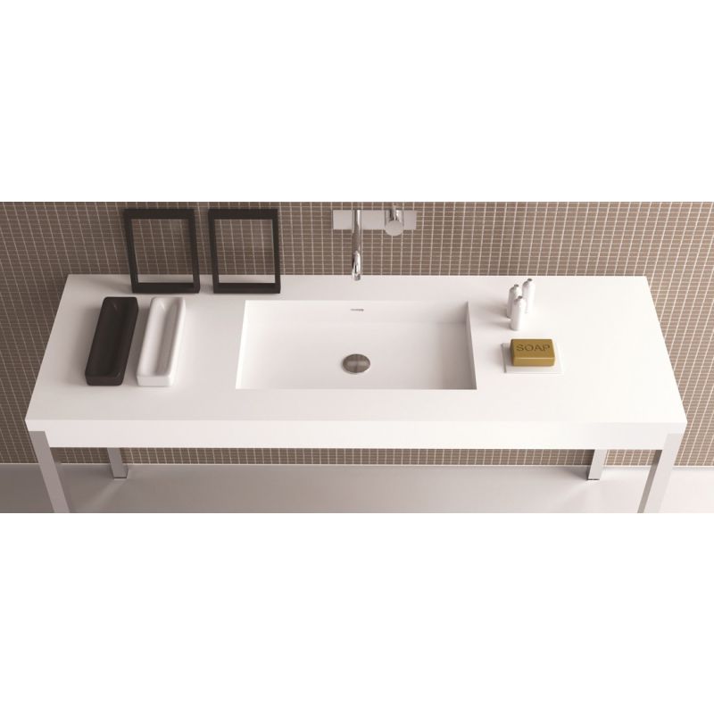 MOMA DESIGN Planar Table Nowoczesna konsola umywalkowa z Corianu