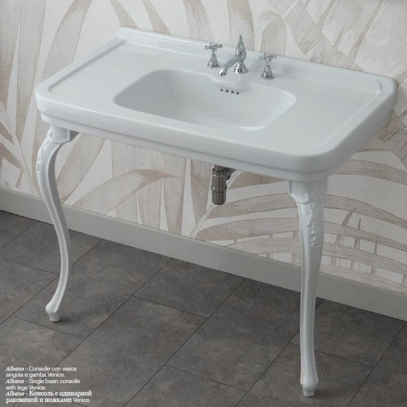 VITRUVIT Albano Venice 8410501V Konsola umywalkowa retro