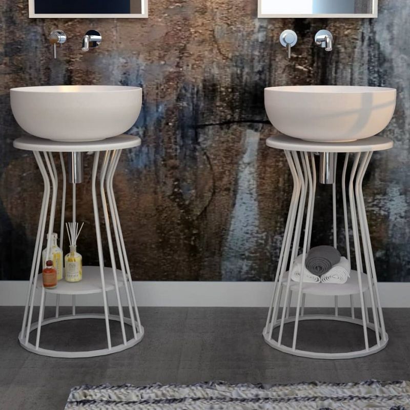 HIDRA CERAMICA Hub SPHU3HUP Umywalka wolnostojąca biała