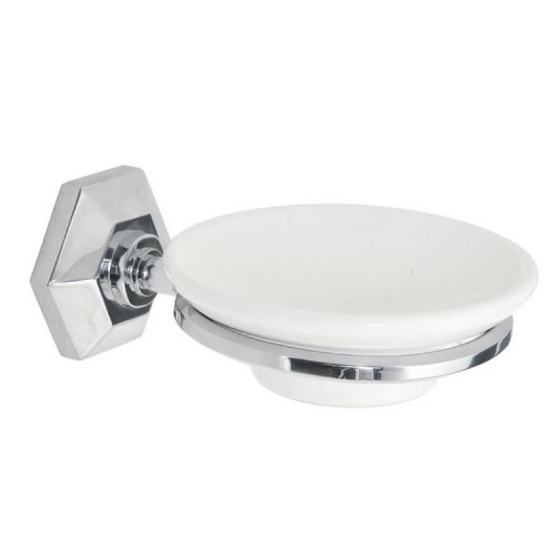 GENTRY HOME Metropolitan 10845 Mydelniczka ścienna ceramiczna retro