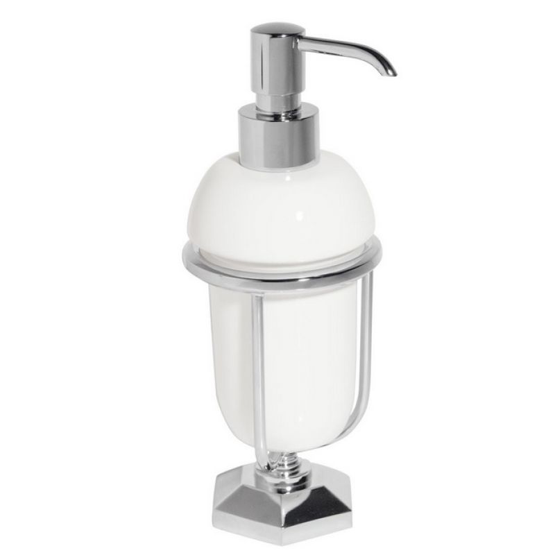 GENTRY HOME Metropolitan 10885 Dozownik na mydło stojący retro