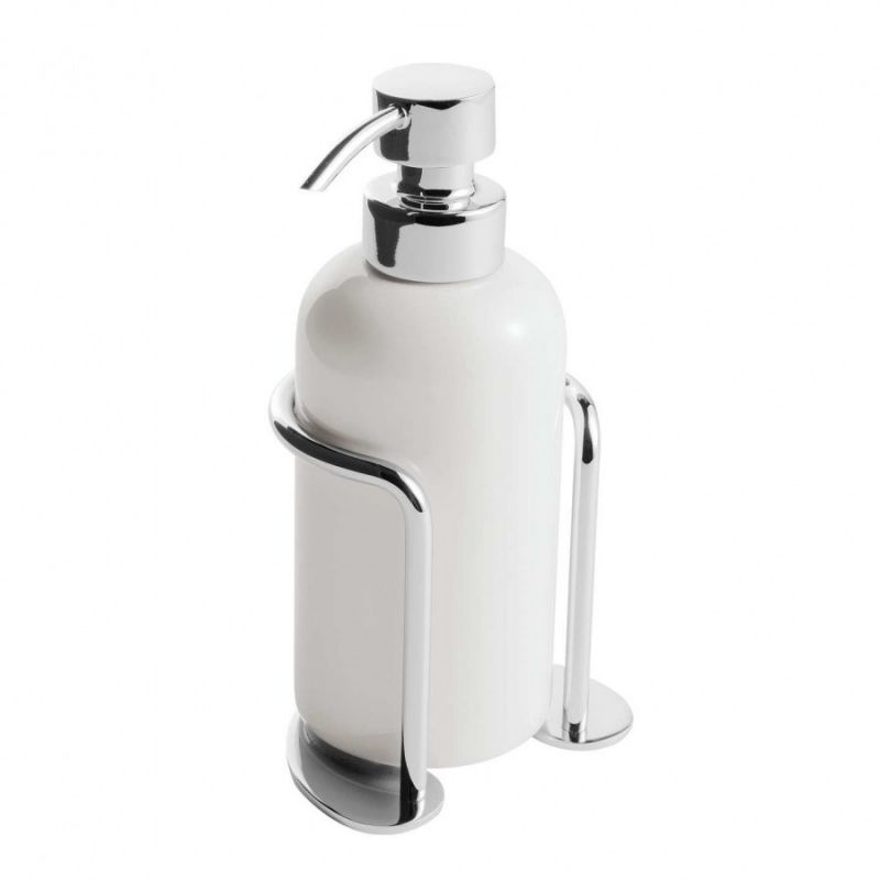 GENTRY HOME James 8627 Dozownik na mydło stojący ceramiczny retro