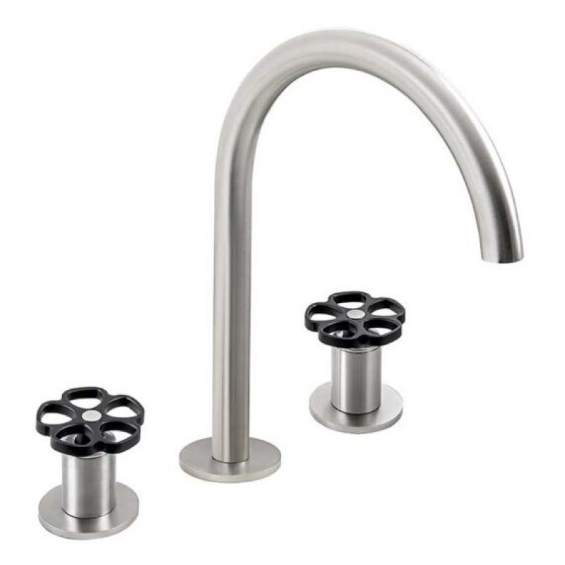 QD Rubinetterie Flora 6310036F Bateria umywalkowa 3 otworowa stojąca