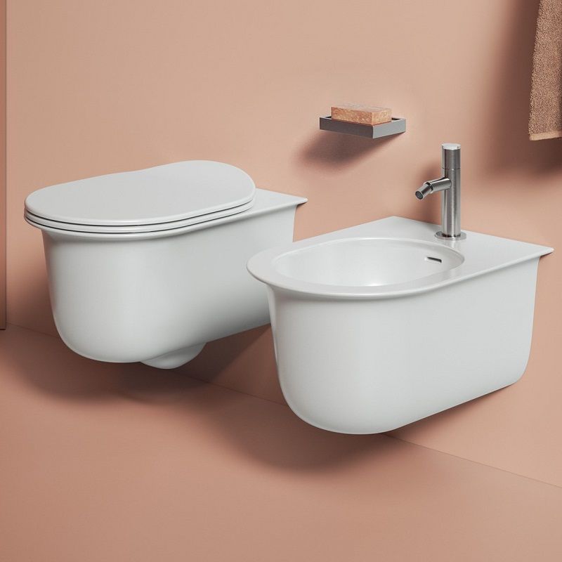 ARTCERAM Chic CHV001 Miska wc wisząca rimless nietypowa włoska