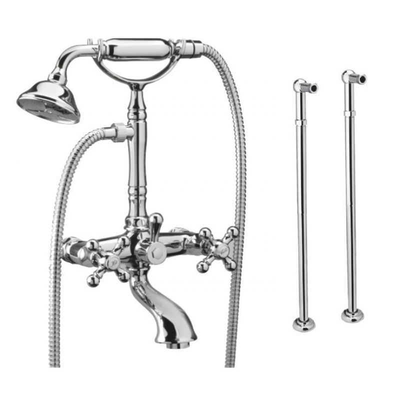 FRISONE Symphonie SYZ0612 Bateria wannowa wolnostojąca podłogowa retro