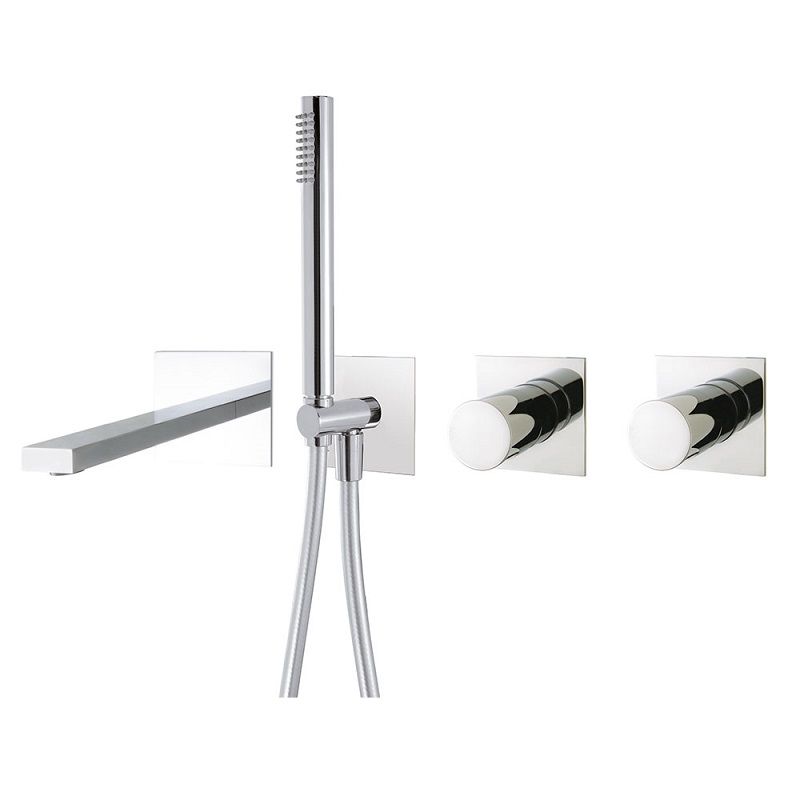 QD Rubinetterie Hoop 3070502 Bateria wannowa podtynkowa ścienna różne kolory nowoczesna