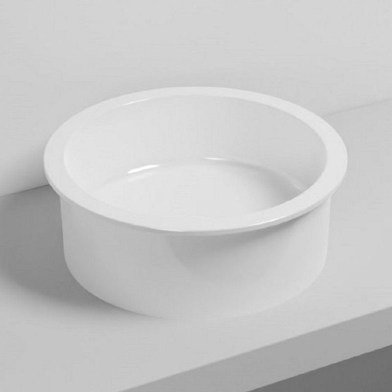 CIELO CERAMICA Catino CALAT45 Umywalka okrągła nablatowa 45 cm