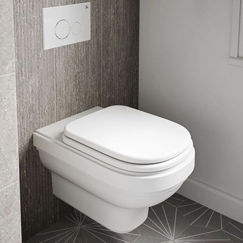 BURLINGTON Riviera Toaleta retro vintage wisząca stylizowana