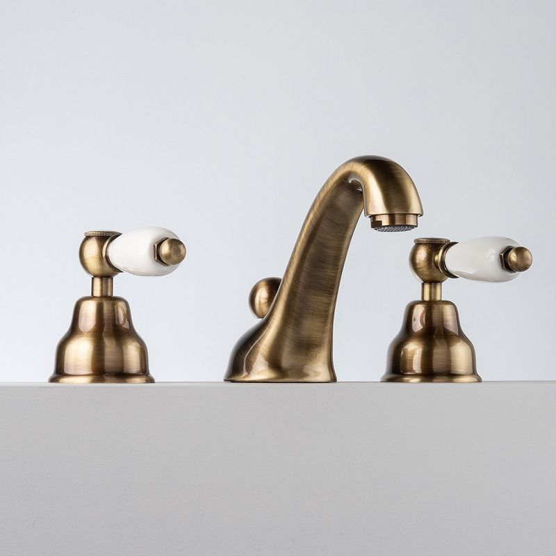 EMMEVI Deco Ceramic 121033 Bateria umywalkowa retro vintage niska