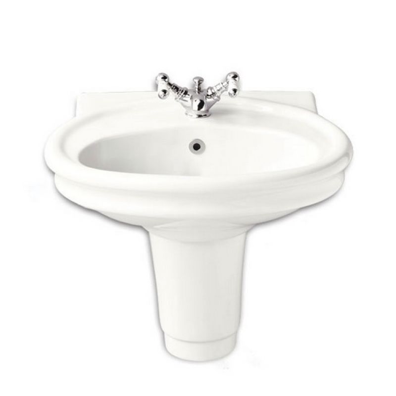 GENTRY HOME Hillingdon 1500_1508 Umywalka z półpostumentem retro