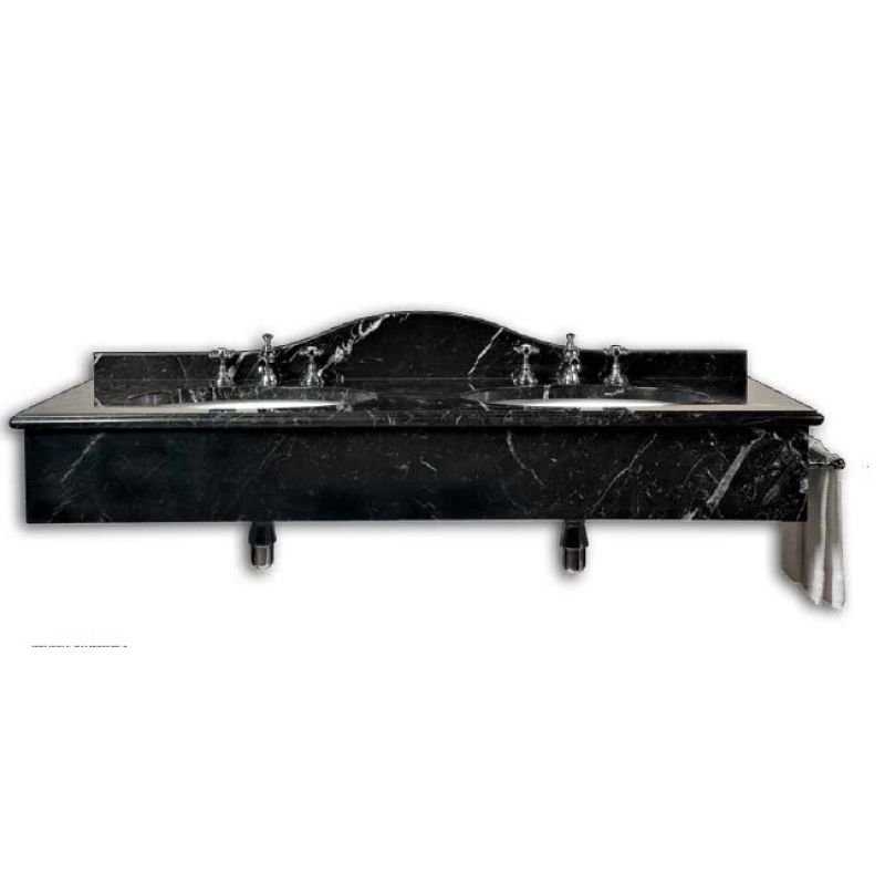 GENTRY HOME Cambridge 3060 Konsola wisząca pod umywalkę podwójna